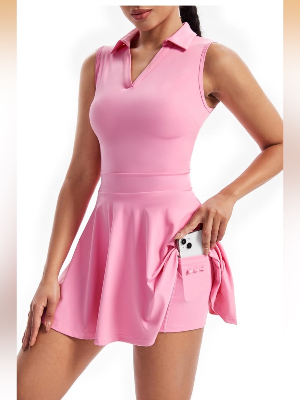 Pink Athletic Dress